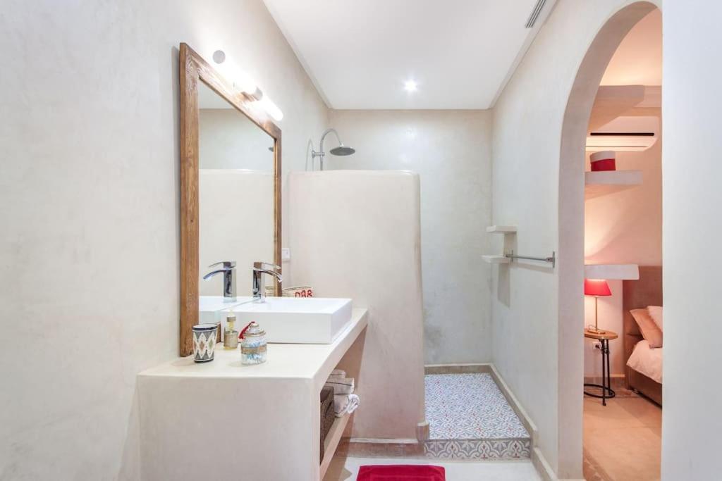 Riad Melilo Avec Piscine Chauffee Marraquexe Exterior foto