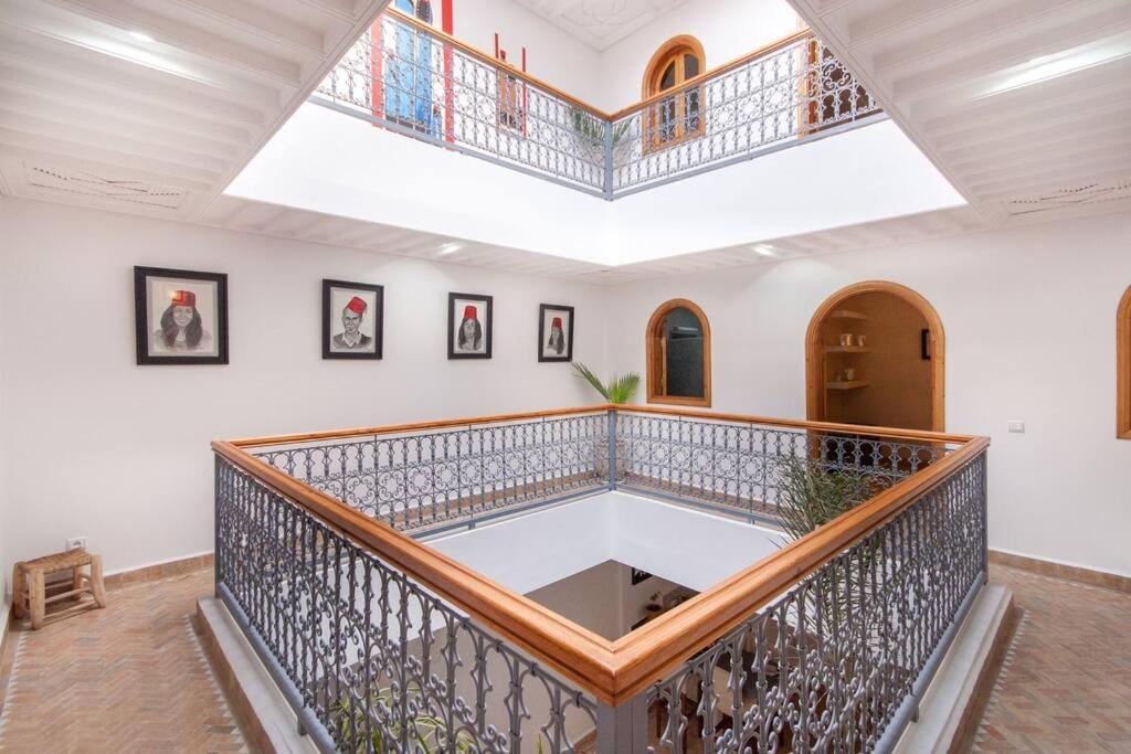Riad Melilo Avec Piscine Chauffee Marraquexe Exterior foto