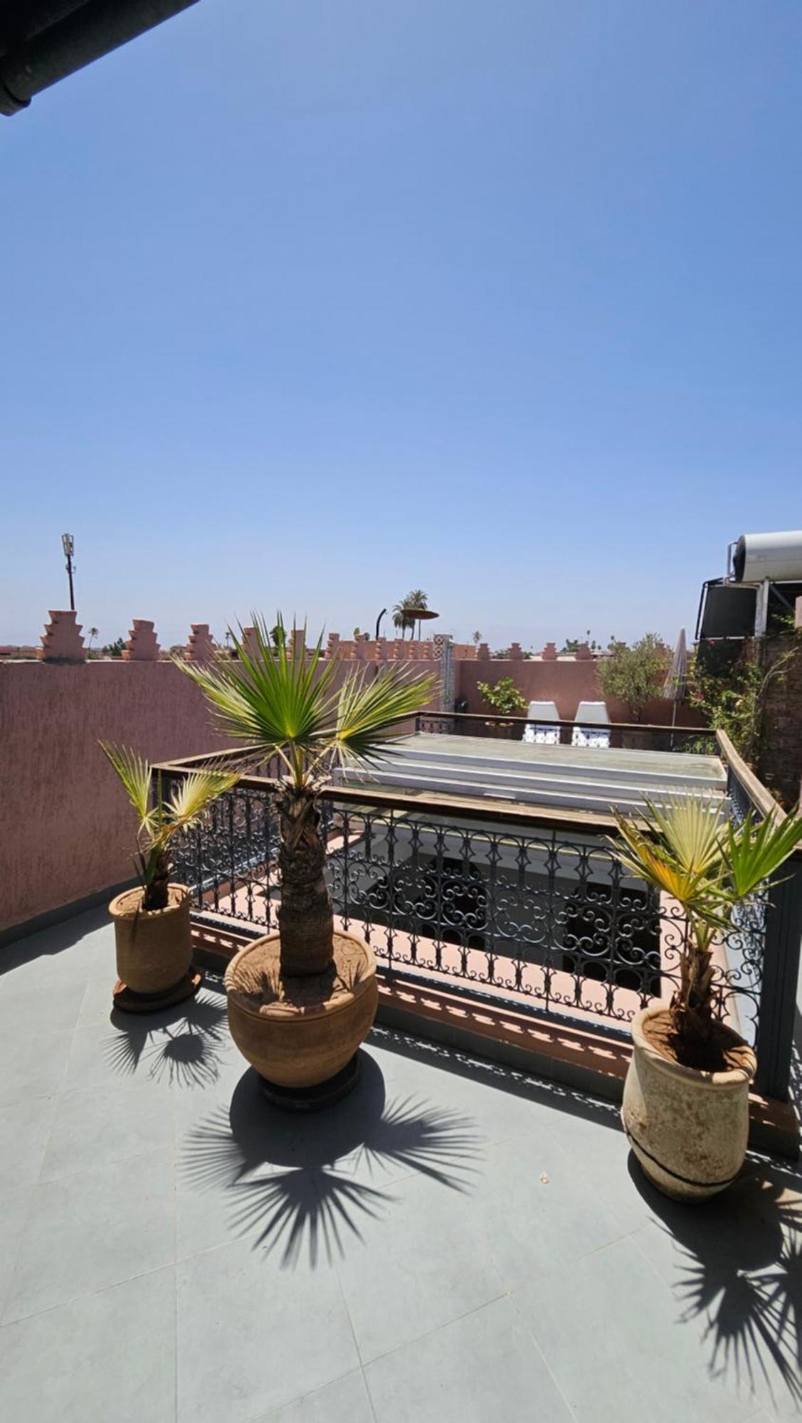 Riad Melilo Avec Piscine Chauffee Marraquexe Exterior foto