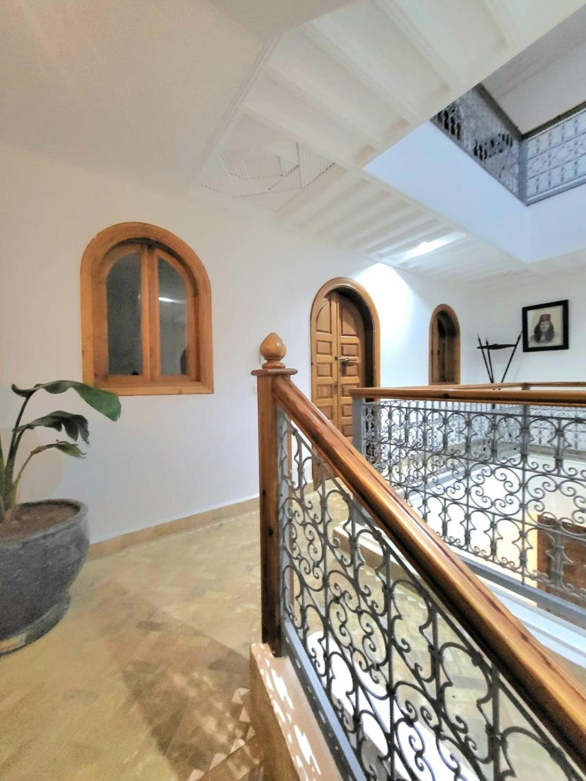 Riad Melilo Avec Piscine Chauffee Marraquexe Exterior foto