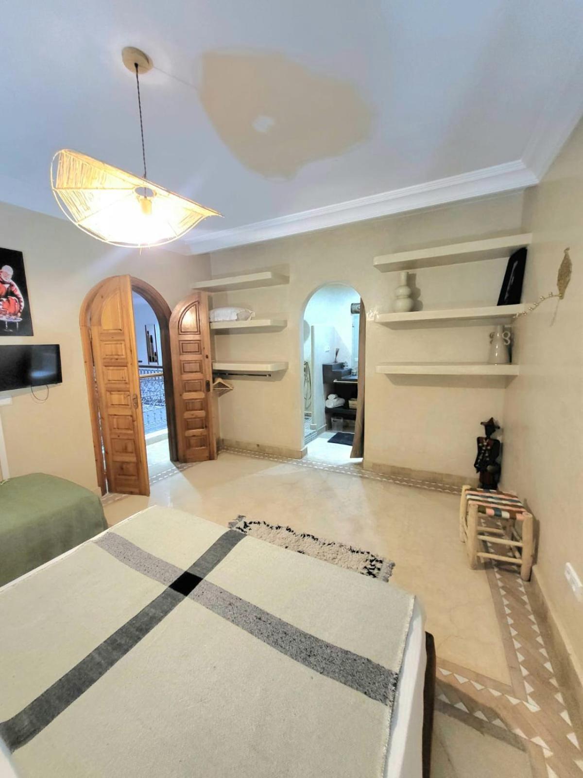 Riad Melilo Avec Piscine Chauffee Marraquexe Exterior foto