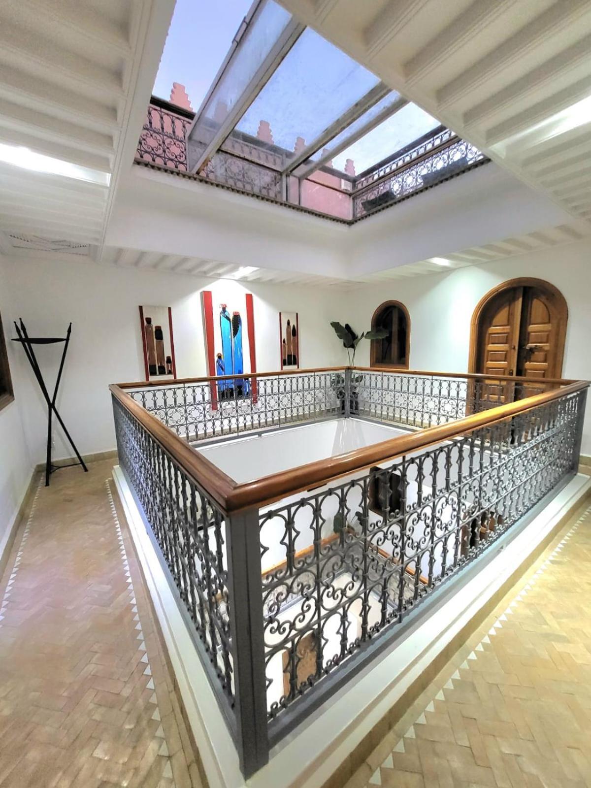 Riad Melilo Avec Piscine Chauffee Marraquexe Exterior foto