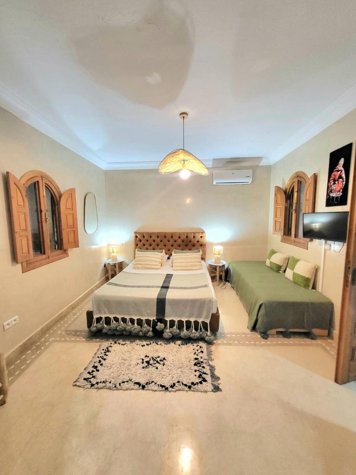 Riad Melilo Avec Piscine Chauffee Marraquexe Exterior foto