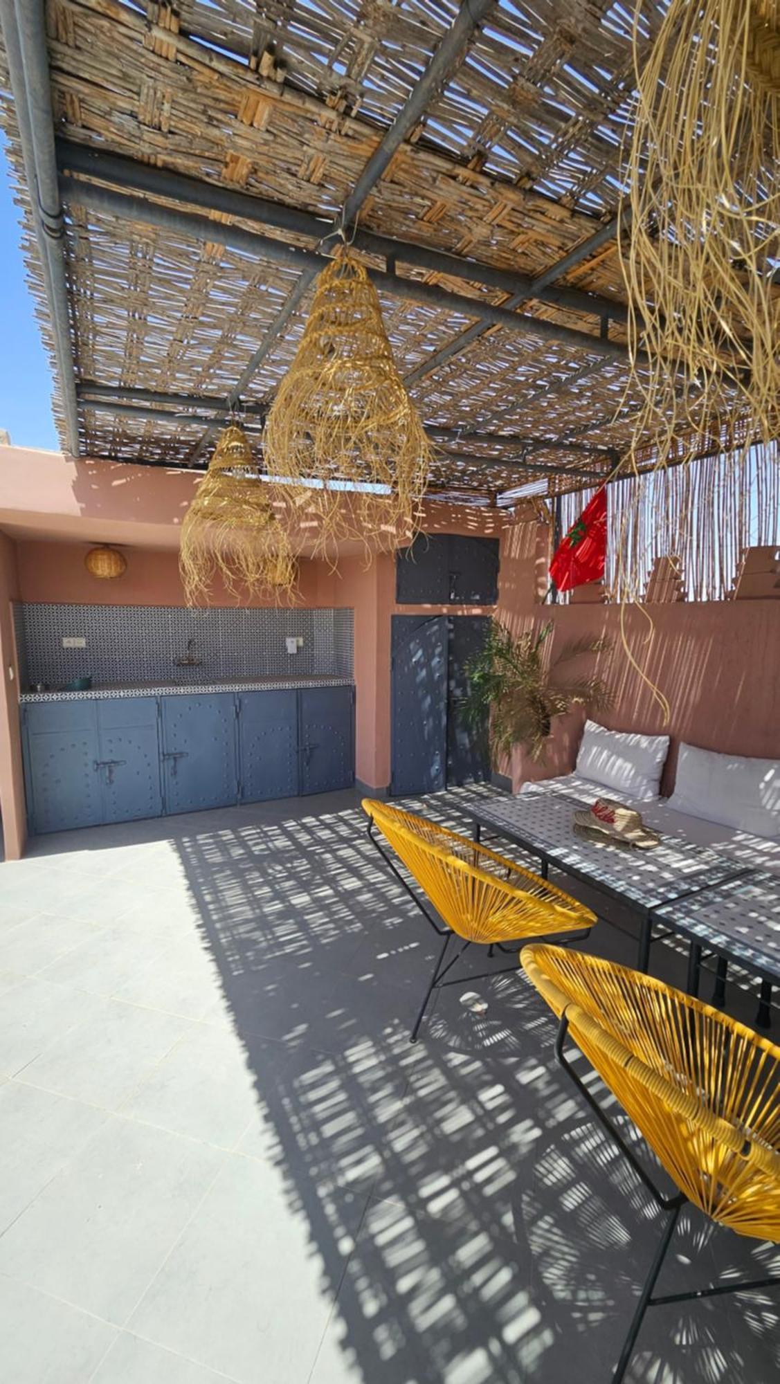 Riad Melilo Avec Piscine Chauffee Marraquexe Exterior foto