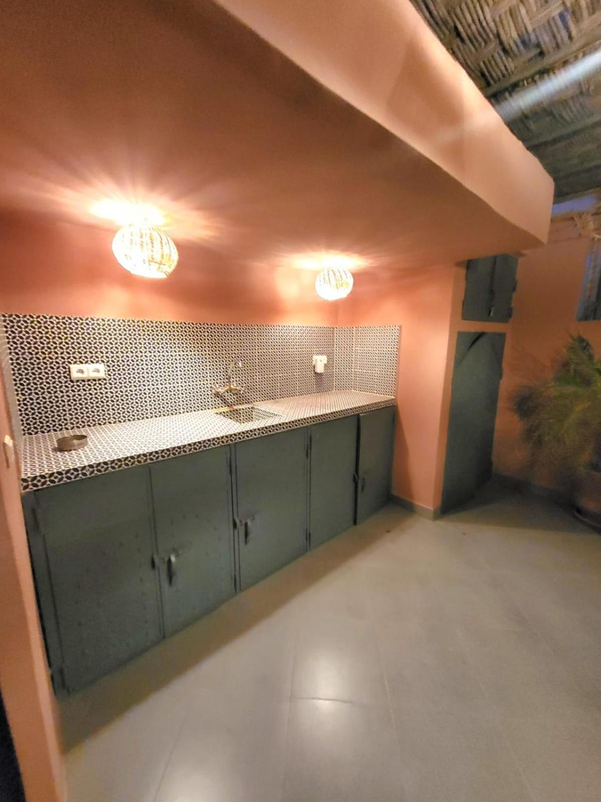 Riad Melilo Avec Piscine Chauffee Marraquexe Exterior foto