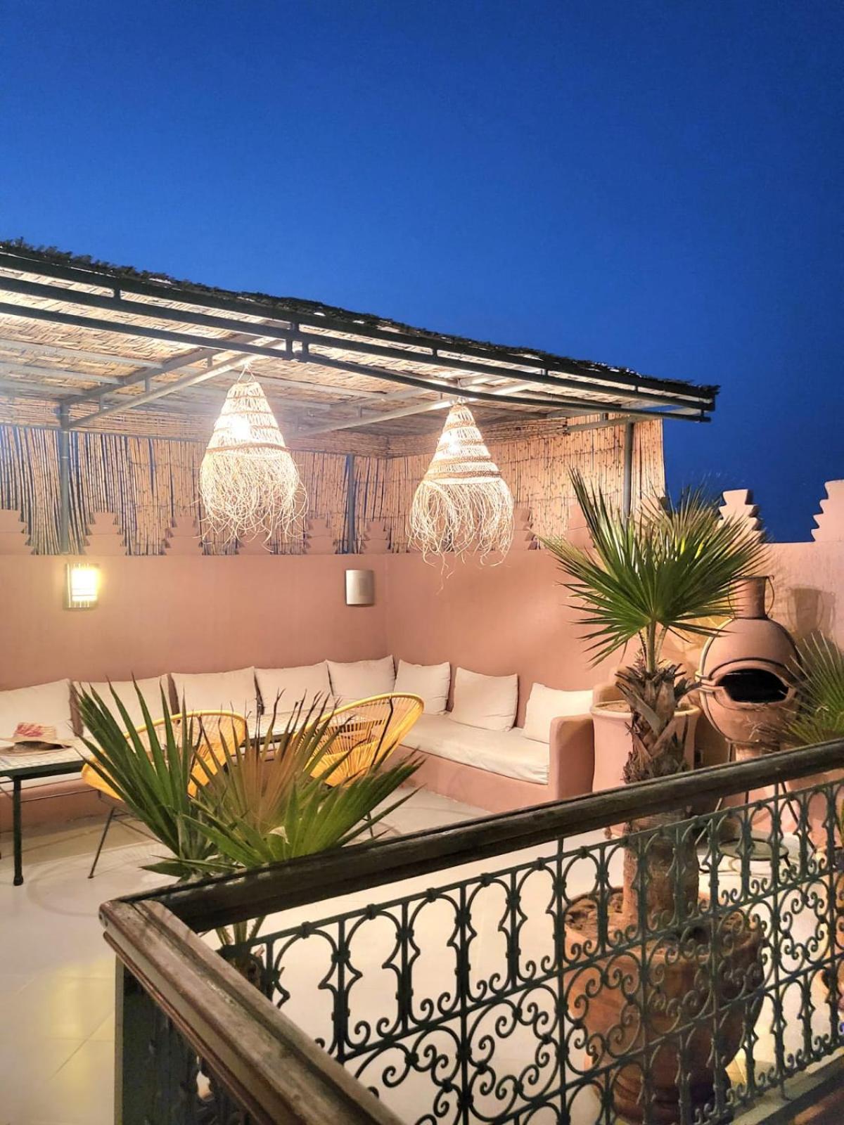 Riad Melilo Avec Piscine Chauffee Marraquexe Exterior foto