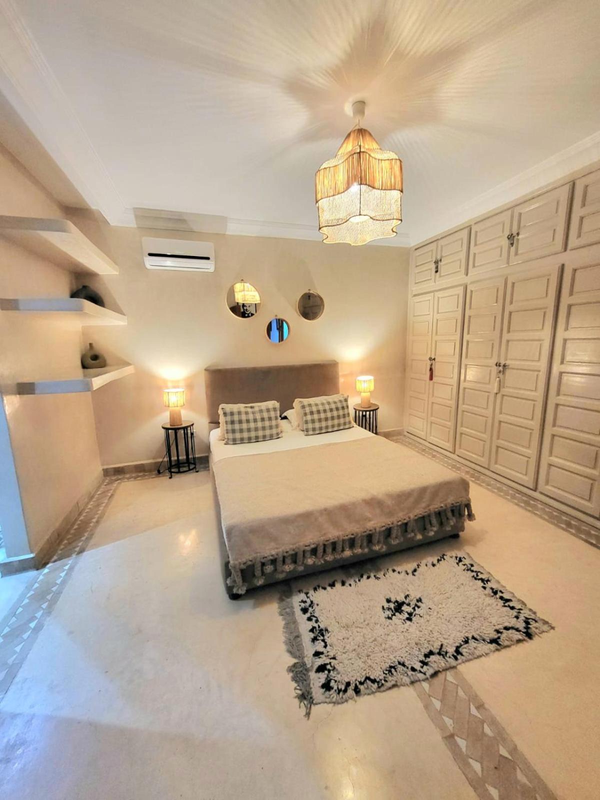 Riad Melilo Avec Piscine Chauffee Marraquexe Exterior foto