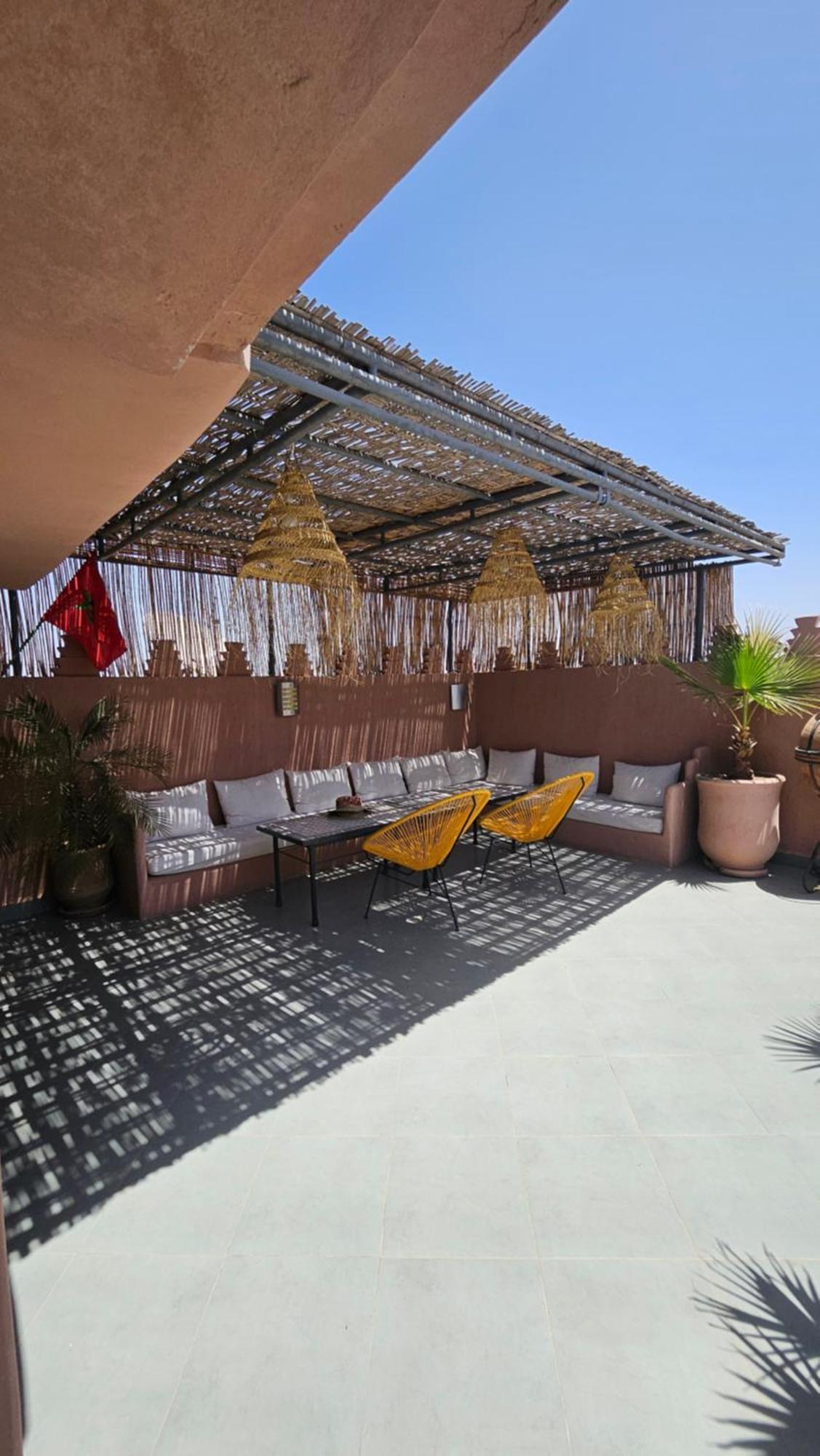 Riad Melilo Avec Piscine Chauffee Marraquexe Exterior foto