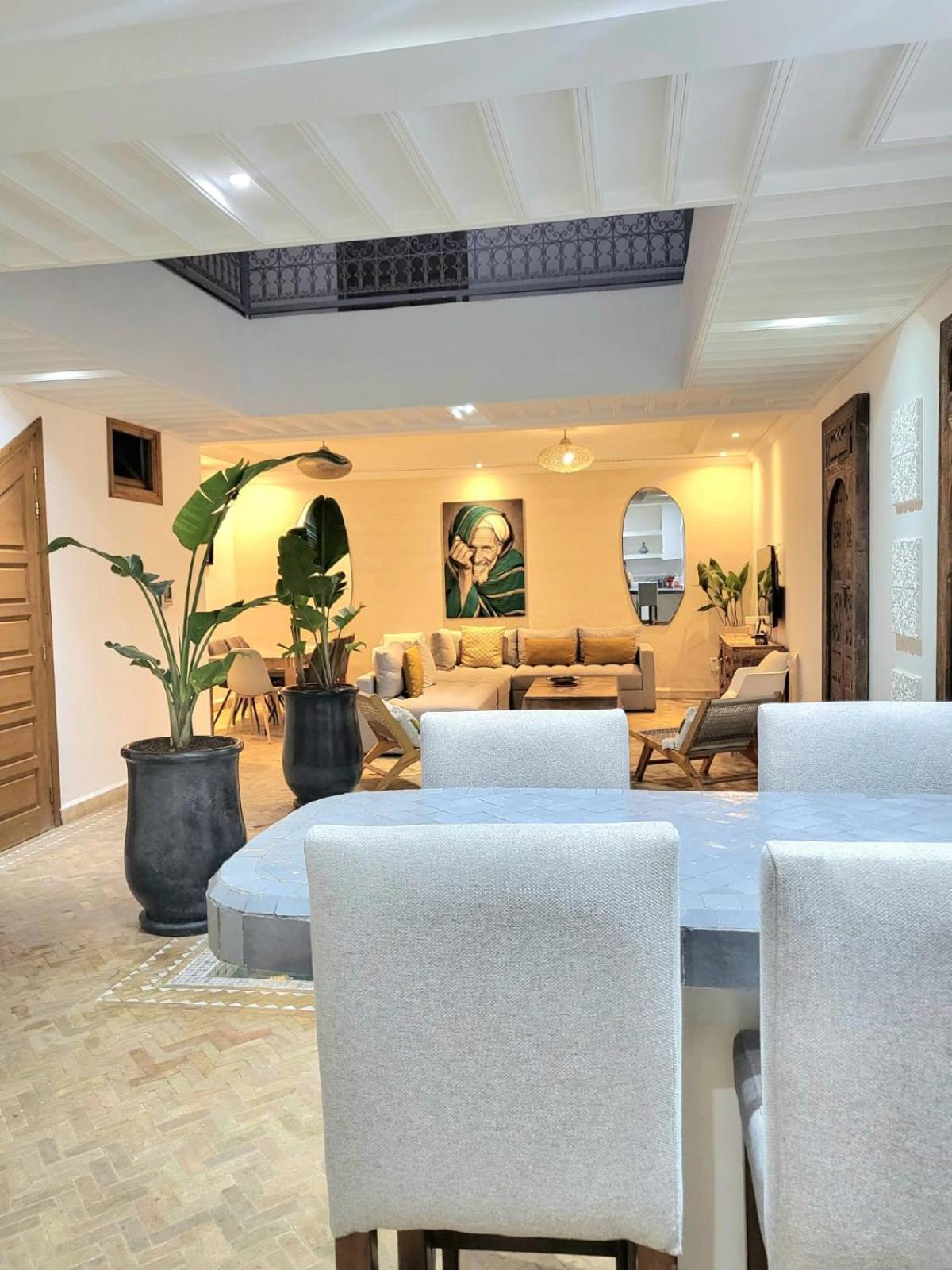 Riad Melilo Avec Piscine Chauffee Marraquexe Exterior foto