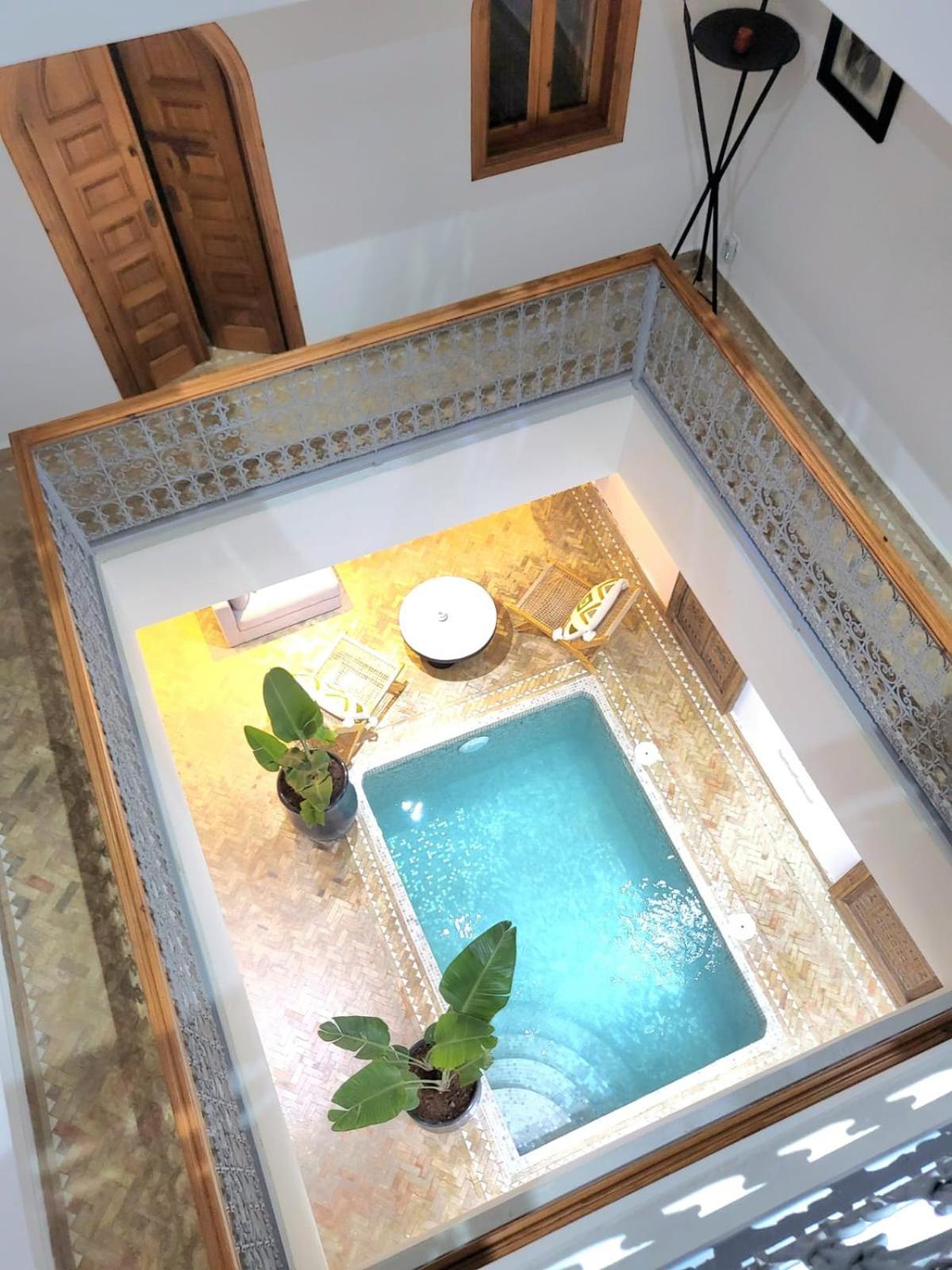 Riad Melilo Avec Piscine Chauffee Marraquexe Exterior foto
